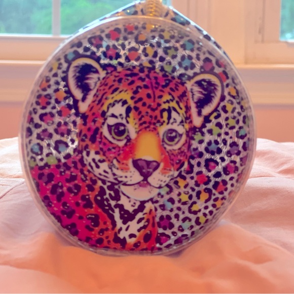 Lisa Frank X Morphe Leopard Tiger Brush Bag - Picture 1 of 3